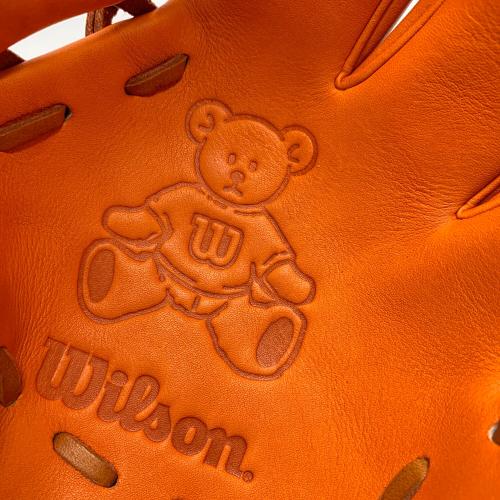 Wilson (ウィルソン) グローブ Wilson Staff（ウイルソン スタッフ） 硬式用グラブ 内野手用 オレンジ