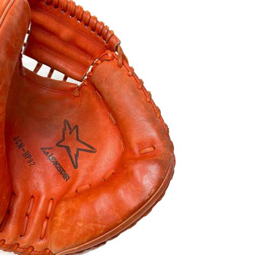 LEAGSTAR（リーグスター） キャッチャーミット LCN-HP92 オレンジ