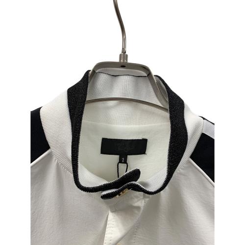 Dance with Dragon (ダンスウィズドラゴン) ゴルフウェア(ジャケット) D2-372155 レディース SIZE 2 ブラック×ホワイト