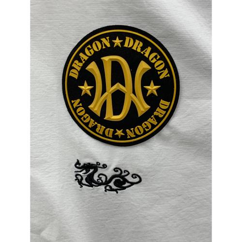 Dance with Dragon (ダンスウィズドラゴン) ゴルフウェア(ジャケット) D2-372155 レディース SIZE 2 ブラック×ホワイト