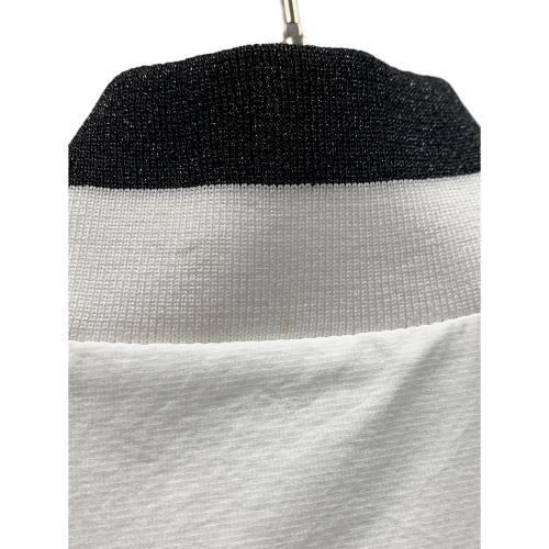 Dance with Dragon (ダンスウィズドラゴン) ゴルフウェア(ジャケット) D2-372155 レディース SIZE 2 ブラック×ホワイト