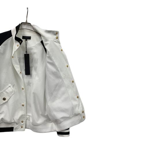 Dance with Dragon (ダンスウィズドラゴン) ゴルフウェア(ジャケット) D2-372155 レディース SIZE 2 ブラック×ホワイト