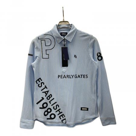 PEARLY GATES ストライプゴルフウェア PEARLY GATES (パーリーゲイツ) ゴルフウェア(トップス) レディース