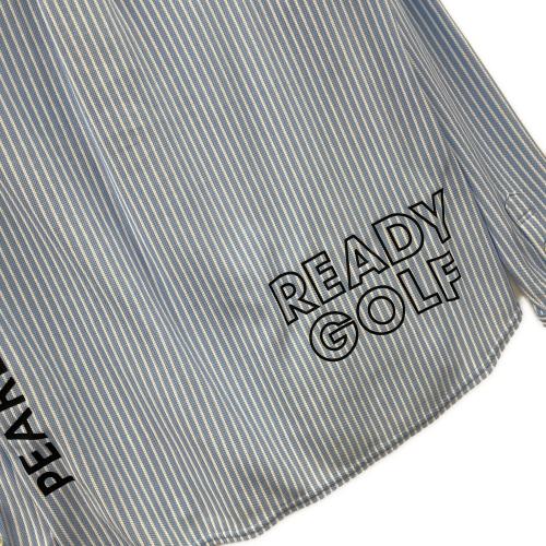 PEARLY GATES (パーリーゲイツ) ゴルフウェア(トップス) レディース SIZE M スカイブルー ストライプ