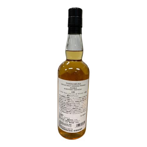 安積蒸留所 山桜 ジャパニーズウィスキー 郡山エディション 700ml 50％