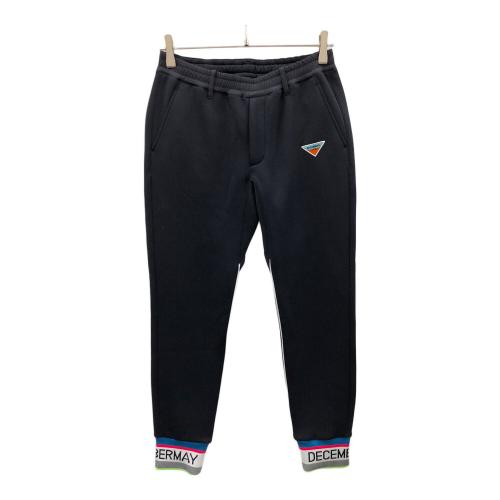 decembermay (ディセンバーメイ) ゴルフウェア(パンツ) ジョガーパンツ Dazzling fluffy pants（ダズリング フラッフィー パンツ） 2-512-2056 SIZE M ブラック