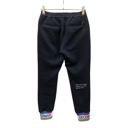 decembermay (ディセンバーメイ) ゴルフウェア(パンツ) ジョガーパンツ Dazzling fluffy pants（ダズリング フラッフィー パンツ） 2-512-2056 SIZE M ブラック