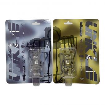 MEDICOM TOY（メディコムトイ） BEAR BRICK (ベアブリック) UNKLE（アンクル） 2点セット フィギュア
