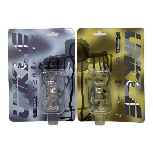 MEDICOM TOY（メディコムトイ） BEAR BRICK (ベアブリック) UNKLE（アンクル） 2点セット フィギュア