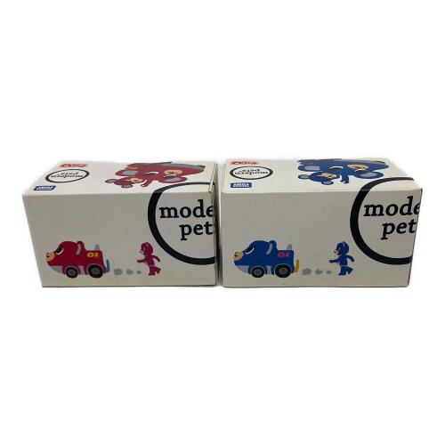 MEDICOM TOY（メディコムトイ） TAKARA TOMY（タカラトミー） BEAR BRICK (ベアブリック) モダンペット チョロQ 2点セット フィギュア