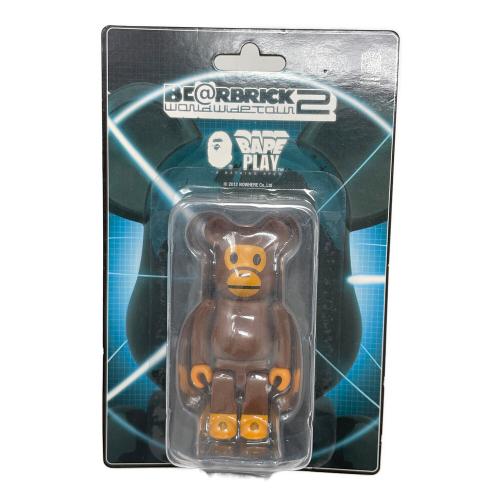 MEDICOM TOY（メディコムトイ） BEAR BRICK (ベアブリック) BAPE PLAY（ベイプ プレイ） フィギュア WORLD WIDE TOUR2（ワールド ワイド ツアー 2）