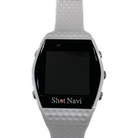 Shot Navi (ショットナビ) ゴルフ用GPSウォッチ ホワイト INFINITY