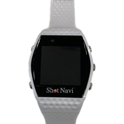 Shot Navi (ショットナビ) ゴルフ用GPSウォッチ ホワイト INFINITY