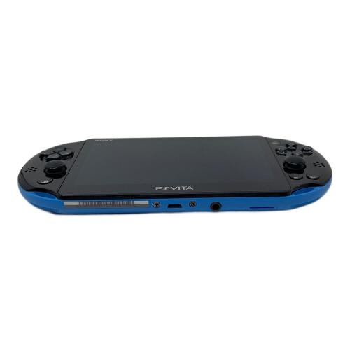SONY (ソニー) PlayStation Vita (プレイステーション ヴィータ) PSVITA PCH-2000 ブルー