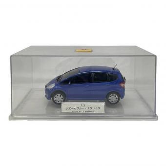 HONDA（ホンダ） FIT（フィット） アズールブルー・メタリック モデルカー