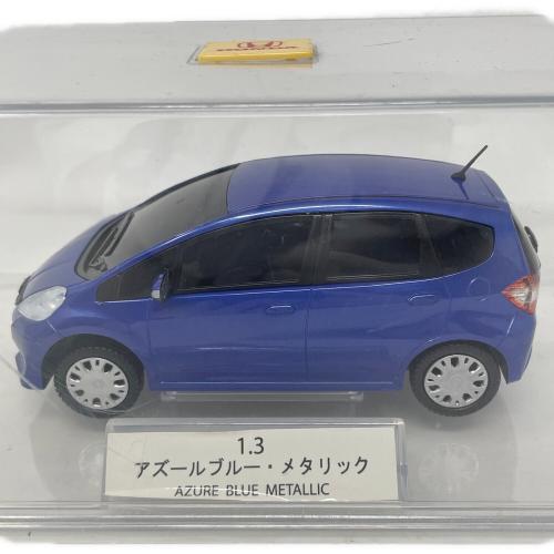 HONDA（ホンダ） FIT（フィット） アズールブルー・メタリック モデルカー