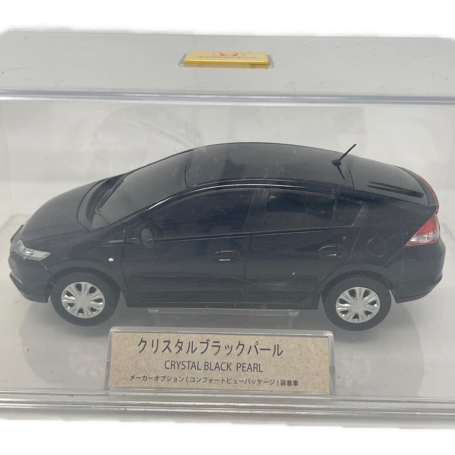 HONDA INSIGHT ミニカー クリスタルブラックパール カラーサンプル HONDA（ホンダ） INSIGHT（インサイト） クリスタル ブラックパール