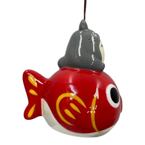 スタジオジブリ となりのトトロ 陶器風鈴 金魚