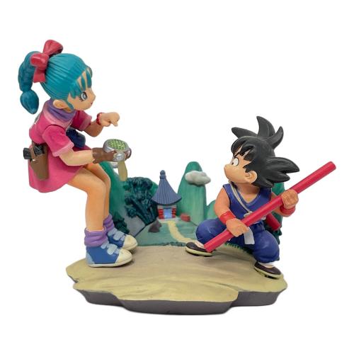 Megahouse（メガハウス） ドラゴンボール ドラゴンボールカプセル はじまりは四星球 ドラゴンボールメモリーズ編 ブルマ＆孫悟空 フィギュア ドラカプ