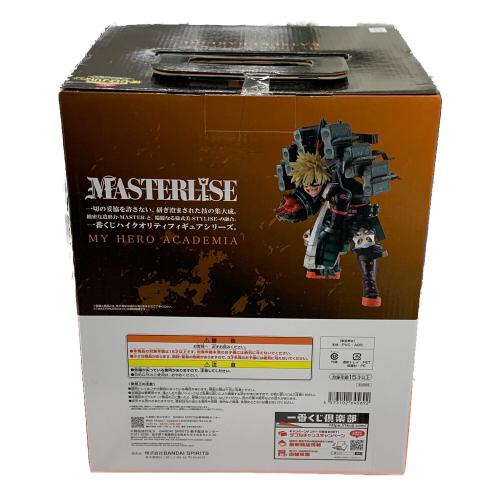 BANDAI（バンダイ） 爆豪勝己 MASTERLISE（マスターライズ）-ストレイフパンツァー- フィギュア  一番くじ 僕のヒーローアカデミア ‐連なる星霜- B賞
