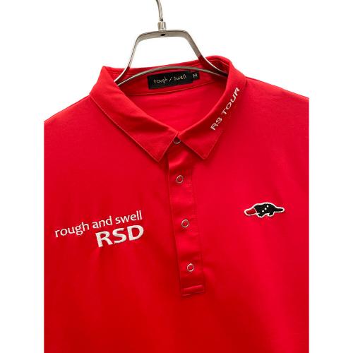 rough & swell (ラフアンドスウェル) ゴルフウェア(トップス) RSM-19201 SIZE M レッド