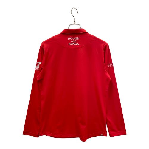 rough & swell (ラフアンドスウェル) ゴルフウェア(トップス) RSM-19201 SIZE M レッド