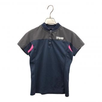 TFW49 (ティーエフダブリューフォーティーナイン) ポロシャツ ゴルフウェア(トップス) TL10221001 レディース SIZE S ネイビー