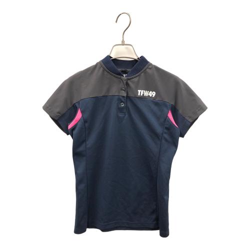 TFW49 (ティーエフダブリューフォーティーナイン) ポロシャツ ゴルフウェア(トップス) TL10221001 レディース SIZE S ネイビー