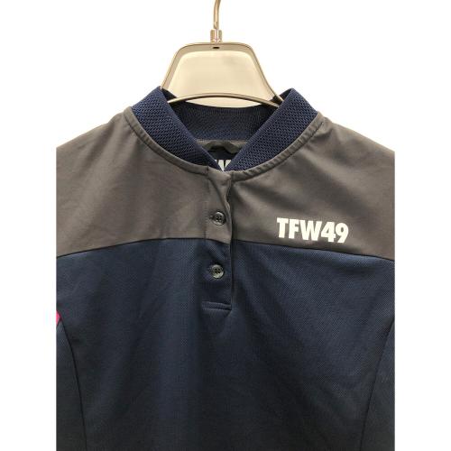 TFW49 (ティーエフダブリューフォーティーナイン) ポロシャツ ゴルフウェア(トップス) TL10221001 レディース SIZE S ネイビー