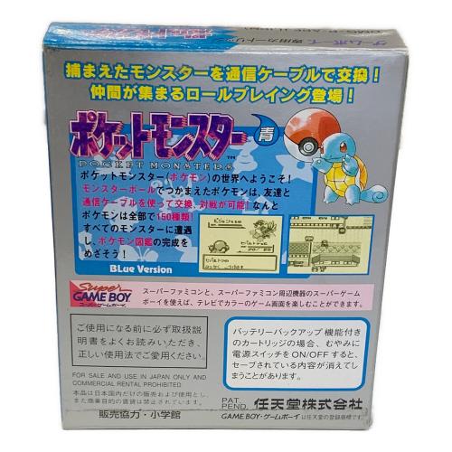Nintendo (ニンテンドー) ゲームカセット GAME BOY ポケットモンスター 青 任天堂