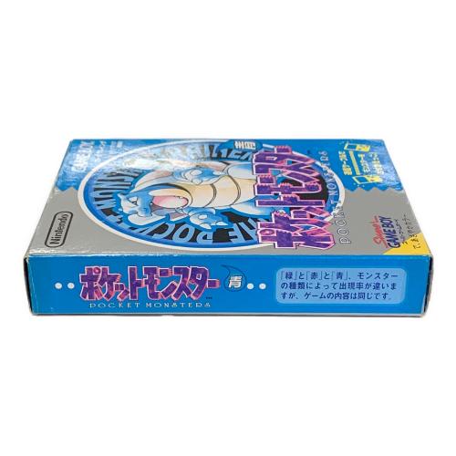 Nintendo (ニンテンドー) ゲームカセット GAME BOY ポケットモンスター 青 任天堂