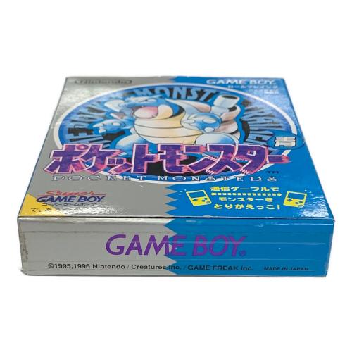 Nintendo (ニンテンドー) ゲームカセット GAME BOY ポケットモンスター 青 任天堂