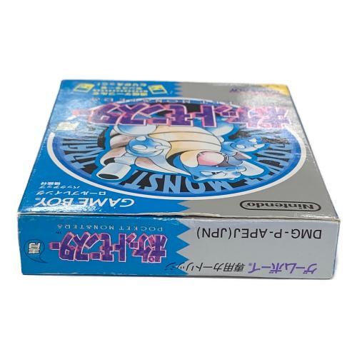 Nintendo (ニンテンドー) ゲームカセット GAME BOY ポケットモンスター 青 任天堂