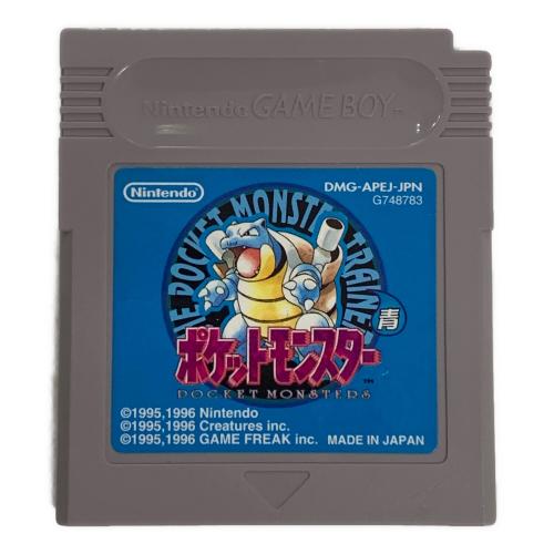 Nintendo (ニンテンドー) ゲームカセット GAME BOY ポケットモンスター 青 任天堂