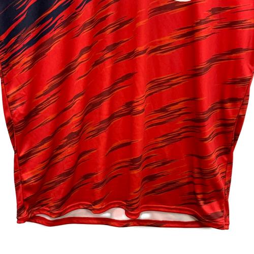 UNDER ARMOUR（アンダーアーマー） いわきFC サッカーユニフォーム メンズ SIZE XL レッド