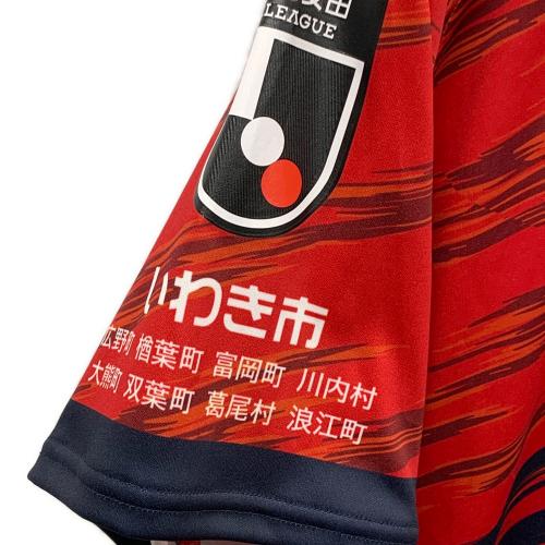 UNDER ARMOUR（アンダーアーマー） いわきFC サッカーユニフォーム メンズ SIZE XL レッド