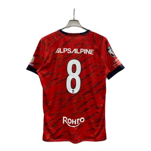 UNDER ARMOUR（アンダーアーマー） いわきFC サッカーユニフォーム メンズ SIZE XL レッド