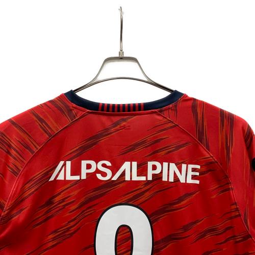 UNDER ARMOUR（アンダーアーマー） いわきFC サッカーユニフォーム メンズ SIZE XL レッド