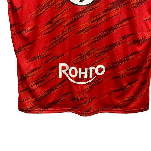 UNDER ARMOUR（アンダーアーマー） いわきFC サッカーユニフォーム メンズ SIZE XL レッド