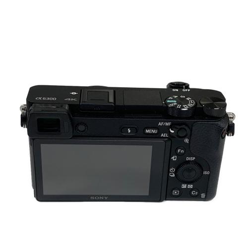 SONY (ソニー) ミラーレス一眼カメラ α6300 パワーズームレンズキット ILCE-6300L