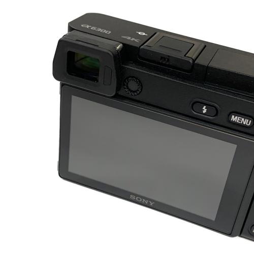 SONY (ソニー) ミラーレス一眼カメラ α6300 パワーズームレンズキット ILCE-6300L