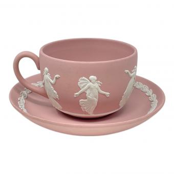 Wedgwood (ウェッジウッド) カップ&ソーサー ジャスパー ダンシングアワー ピンク