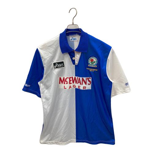 asics (アシックス) サッカーユニフォーム BLACKBURN ROVERS（ブラックバーン ローヴァーズ） FC 90s メンズ SIZE L ブルー