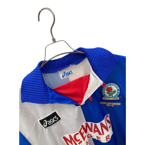 asics (アシックス) サッカーユニフォーム BLACKBURN ROVERS（ブラックバーン ローヴァーズ） FC 90s メンズ SIZE L ブルー
