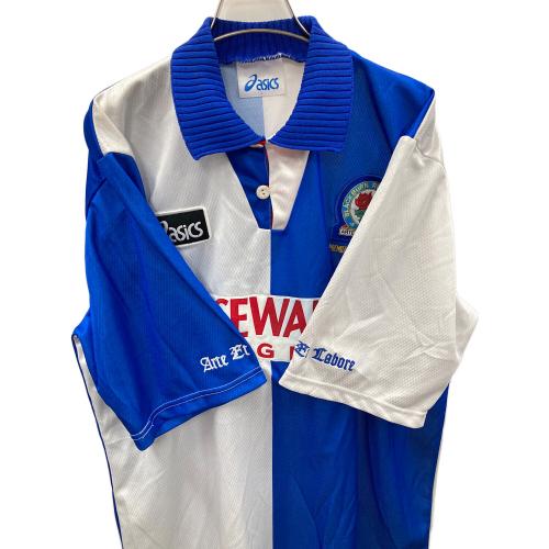 asics (アシックス) サッカーユニフォーム BLACKBURN ROVERS（ブラックバーン ローヴァーズ） FC 90s メンズ SIZE L ブルー