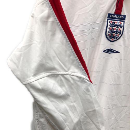 UMBRO (アンブロ) サッカーユニフォーム イングランド代表 00s リバーシブル ロングスリーブ メンズ SIZE XL ホワイト