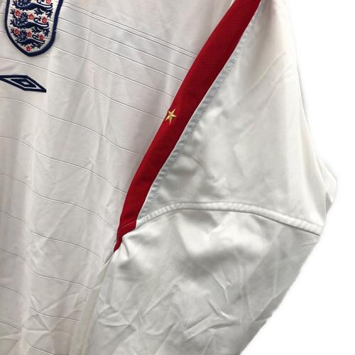 UMBRO (アンブロ) サッカーユニフォーム イングランド代表 00s リバーシブル ロングスリーブ メンズ SIZE XL ホワイト