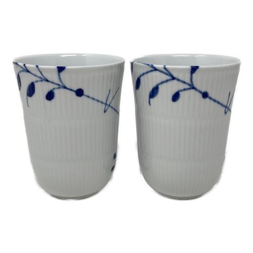 ROYAL COPENHAGEN (ロイヤル・コペンハーゲン) カップ ブルーフルーテッド メガ マグ ペア 360ml