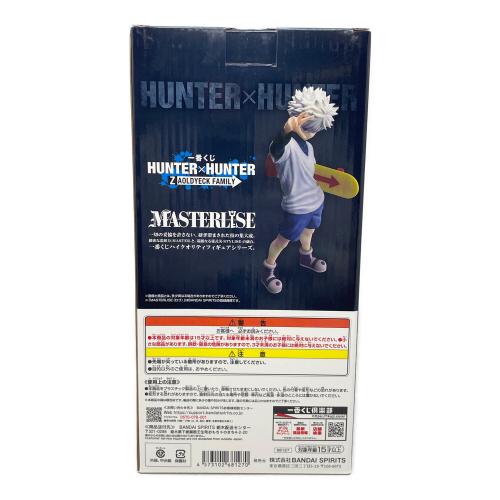 BANDAI（バンダイ） HUNTER×HUNTER (ハンターハンター)  キルア=ゾルディック フィギュア 一番くじ HUNTER×HUNTER ZAOLDYECK FAMILY D賞 MASTERLISE