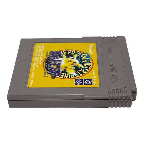 Nintendo (ニンテンドー) GAMEBOY（ゲームボーイ） ポケットモンスター ピカチュウ ゲームボーイ用ソフト